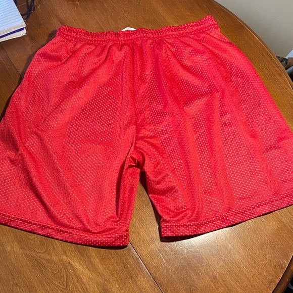 Montreal Canadiens NHL Red Athletic Shorts Men’s M Mesh Lined Drawstring - Picture 3 of 12